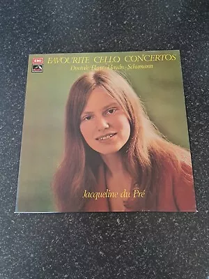 Jacqueline Du Pre Favourite Cello Concertos  3-lp Hmv Sls 895 Near Mint • £35