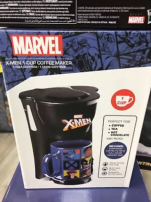 Marvel X-men Coffee Maker And 12 Oz Mug Uncanny Brands Llc • $74.99