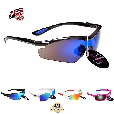 £5.01 • Buy Rayzor Sports Wrap Sunglasses UV400 Anti Glare Mens Women Unisex Rrp£49 *c