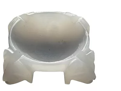 Vintage Mayan Aztec White Marble Onyx Ashtray Cigar Cigarette Ash Tray Impo • $24.99