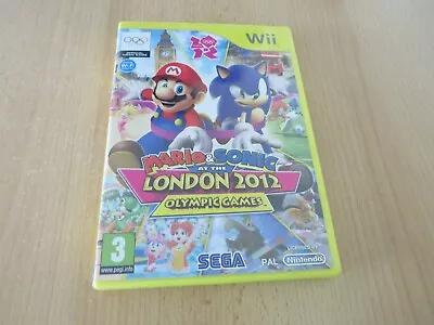 Mario & Sonic At The London 2012 Olympic Games (Nintendo Wii) - Pal • $51.54