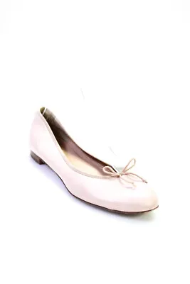 J Crew Women's Round Toe Bow Ballet Flats Shoe Pink Size 8.5 • $40.81
