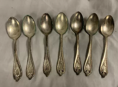 7 1847 Rogers Bros XS Triple Old Colony 6” Spoons • $16.16