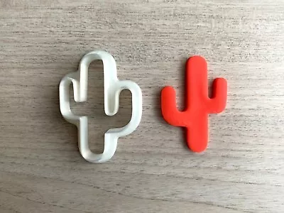 Cactus Cookie Cutter Fondant Jewelry Mini Clay Earring Geometric Forms • $2.50