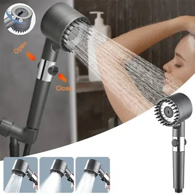 Massage And Skin Beauty Multifunctional Shower Head 3-Mode Handheld Shower Head • £6.99