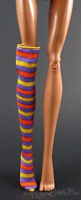 Monster High Doll Howleen Wolf 1st Wave One-legged Striped Stocking Sock • $8.99