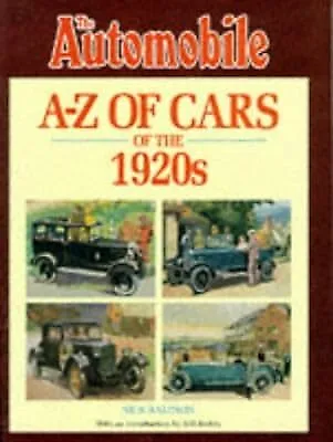 A-Z Of Cars Of The 1920s Baldwin Nick Used; Good Book • £38.94