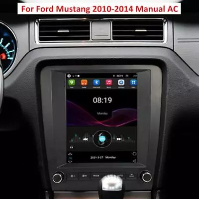 Vertical Android 10.1 Stereo For 2010-14 Ford Mustang 9.7  Radio GPS Navigation • $315.39