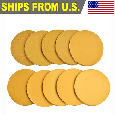 6 Inch Sanding Disc Sandpaper 100 Roll Hook And Loop Sander 80-800 Grit • $21.86