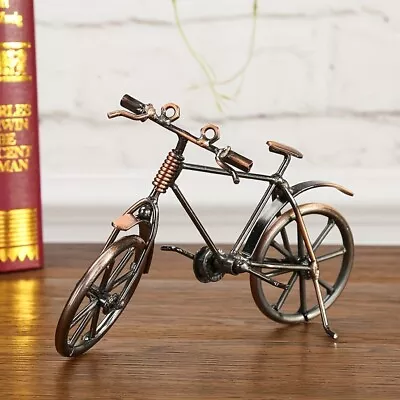 Iron Model Creative Bike Metal Craft Decoration Retro Home Furnishing Souvenirs • $16.79