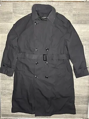 US Army Military Issued All Weather Trench Coat 8405-01-308-8705 44R • $48.99