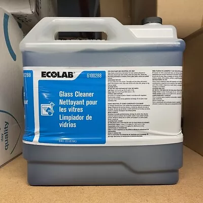 ECOLAB 6100288 Glass Cleaner 2.5 Gallons • $118