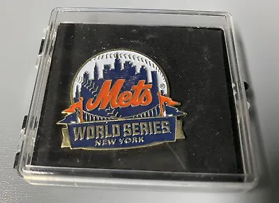 2015 World Series Media Press Pin New York Mets • $69