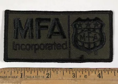 Vintage MFA Incorporated Logo Patch Missouri Farming Association Agricultural • $10.25