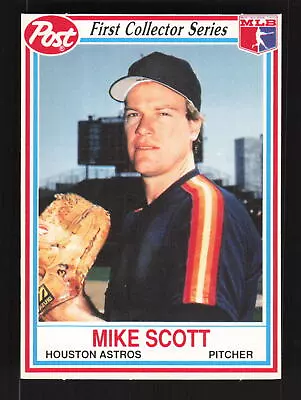 1990 Post Cereal #20 Mike Scott • $1.99