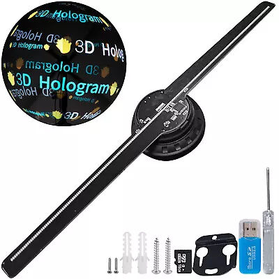 $76.79 • Buy VEVOR 3D Holographic Fan Hologram Fan 42cm 3D Hologram Projector For Advertising