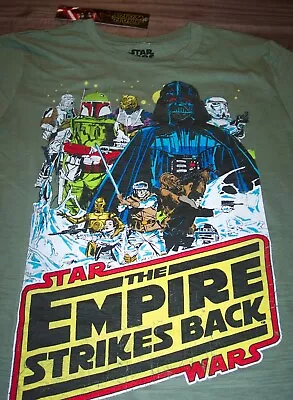 VINTAGE STYLE STAR WARS THE EMPIRE STRIKES BACK T-Shirt MEDIUM NEW BOBA FETT • $20