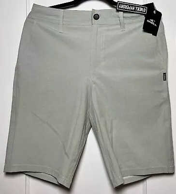 O'Neill Men's Loaded Mini Stripe Hybrid Board Shorts Size 34 • $24.99