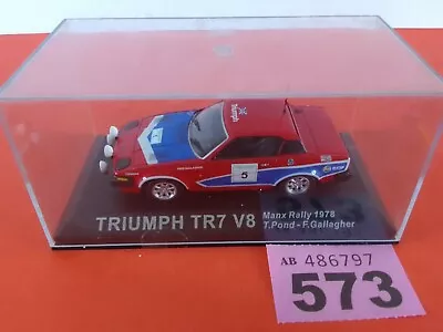 Deagostini   Triumph TR7  V8  Manx Rally 1978    Rally Car Collection • £14.95