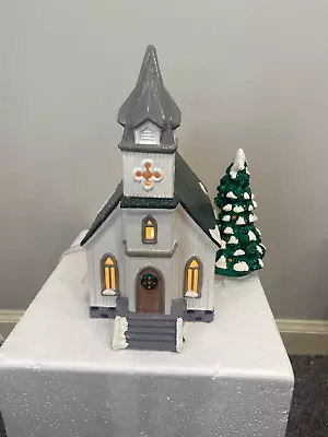 Dept 56 Snow Village  All Saints Church  #50709 Christmas Village Vintage  • $28.78