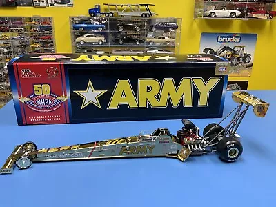 Racing Champions Tony Schumacher Army  Dragster Gold Chrome 1 Of 416 Authentic • $337.20