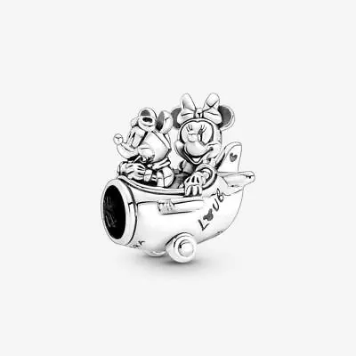 Pandora S925 ALE Disney Mickey Mouse & Minnie Mouse Airplane Charm • £2.45