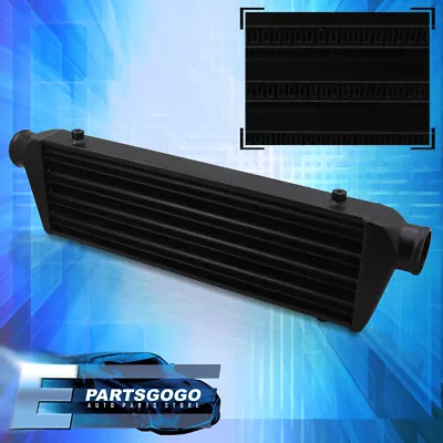 Black 27.5  X 7  FMIC Front Mount Turbo Intercooler 2.5  Inlet/Outlet For Honda • $68.99