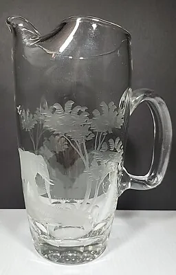 Queen’s Lace Moser ROWLAND WARD Crystal East African Elephant Kenya PITCHER  • $125
