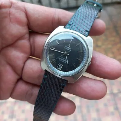 Rare Vintage Cyma Cynchron Automatic Highbeat 36000bph Swiss Made Watch • $551.27