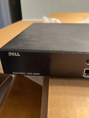 Dell SonicWALL NSA 2600 1RK29-0A9 Network Security Appliance W Cables • $199.99