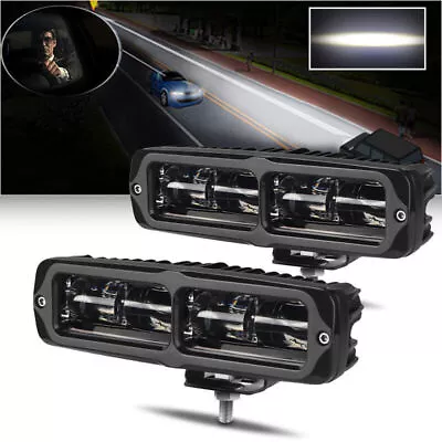 2X 6inch LED Work Light Bar Spot Pods Fog Lamp Offroad Driving Truck 4WD SUV ATV • $39.98