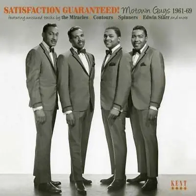 SATISFACTION GUARANTEED! MOTOWN GUYS 1961-69 - New & Sealed CD (Kent) R&B • £15.99