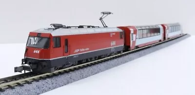 KATO N Gauge 10-1816 Alps Glacier Express Basic Set Model Train • $83