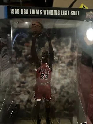 Michael Jordan Upper Deck Pro Shots Figure ~ 1998 NBA Finals Winning Last Shot • $100