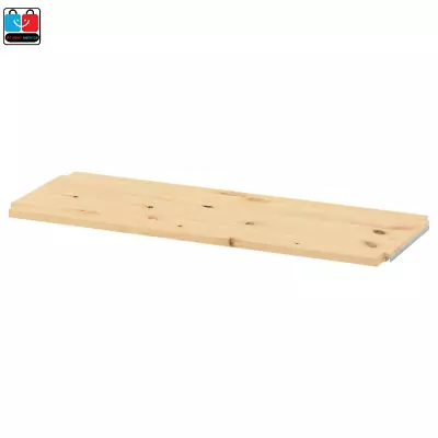 NEW Ikea IVAR Storage System Solid Pine Shelf 33x12   • £27.55