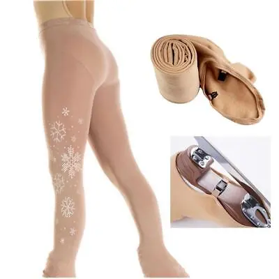 Figure Skating Underwear Tights Practice Pants With Rhinestones For Girls • £14.82