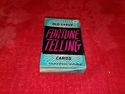 Vintage Tarot Card Deck Old Gypsy Fortune Telling Cards By Whitman 1940 • $19.99