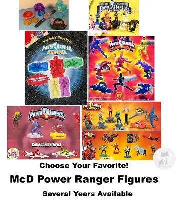 McDonald's Mighty Morphin Power Ranger Action Figures-Pick! • $12