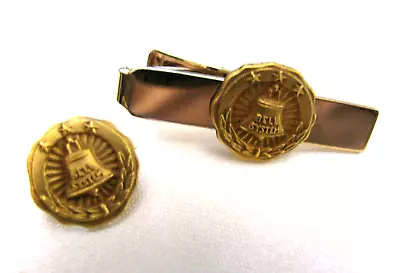 Vtg 2p SET Bell Phone System Southern Telephone Lapel Pin/Tie Tack Award Jewelry • $43