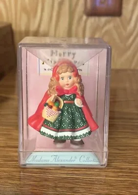 Hallmark Merry Miniatures Madame Alexander Little Red Riding Hood 1991 In Case • $4.95