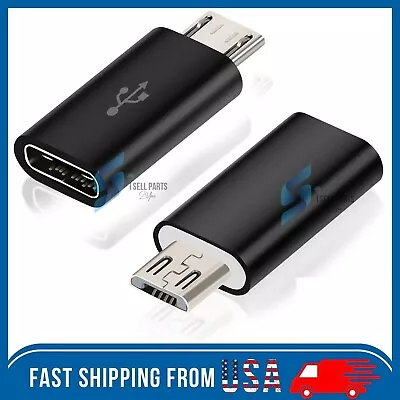 LOT USB 3.1 Type C Female To Micro USB Male Adapter Converter Connector USB-C • $4.39