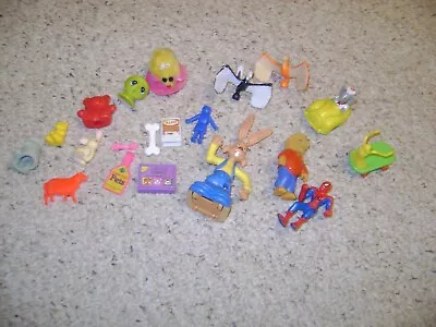 Small Lot Of Vintage MINI TOYS & FAST FOOD TOYS! Good Used Cond. FREE Shipping! • $8.99