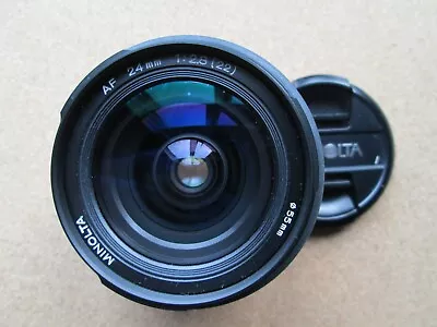 Minolta AF 24mm 2.8 Wide-angle Made In Japan. • $93.26