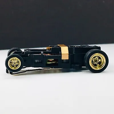 Auto World 4 Gear Chassis Gold Chrome Wheels Brand New • $28