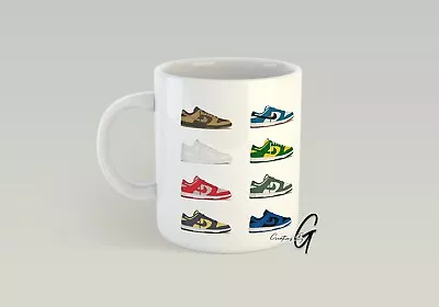 £9.99 • Buy Nike Air Dunk Low Colourway Mug 11oz Large Handle / Basketball Sports