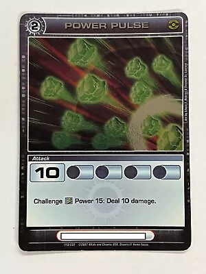 Chaotic 113/232 Power Pulse Holo Foil Rare Attack Card • $3.50