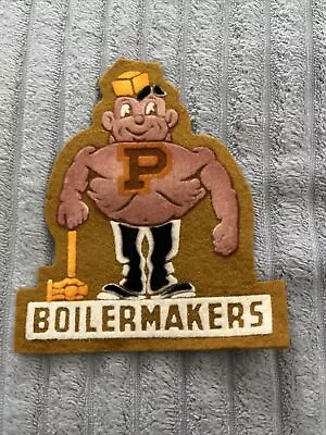 Vintage Purdue University Purdue Pete Patch NOS 5-1/4” X 4-1/2” • $9.50