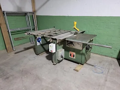 Wadkin Table Saw 3 Phase - New Belt Fitted. 1.25m Sliding Table. 100mm Max Cut • £1000