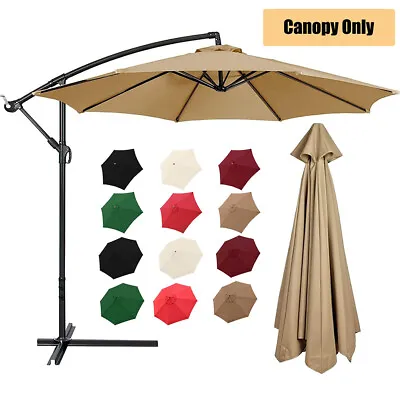 10 FT 6/8 Rib Umbrella Canopy Replacement Garden Outdoor Market Top Cover  • $26.09