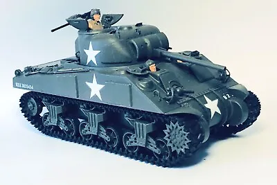 £29.99 • Buy Pre-Built & Painted Tamiya WW2 US Army Sherman M4 Tank Model Scale 1:48